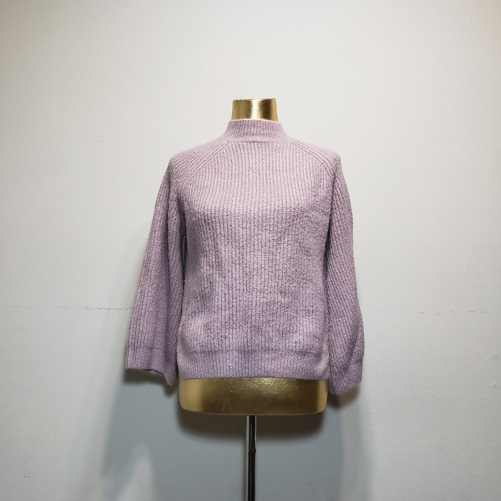 FOREVER 21 Purple Bell Sleeve Sweater